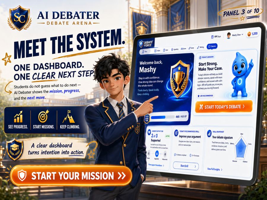 AI Debater panel 3