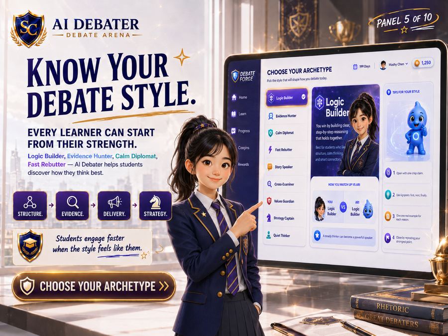 AI Debater panel 5
