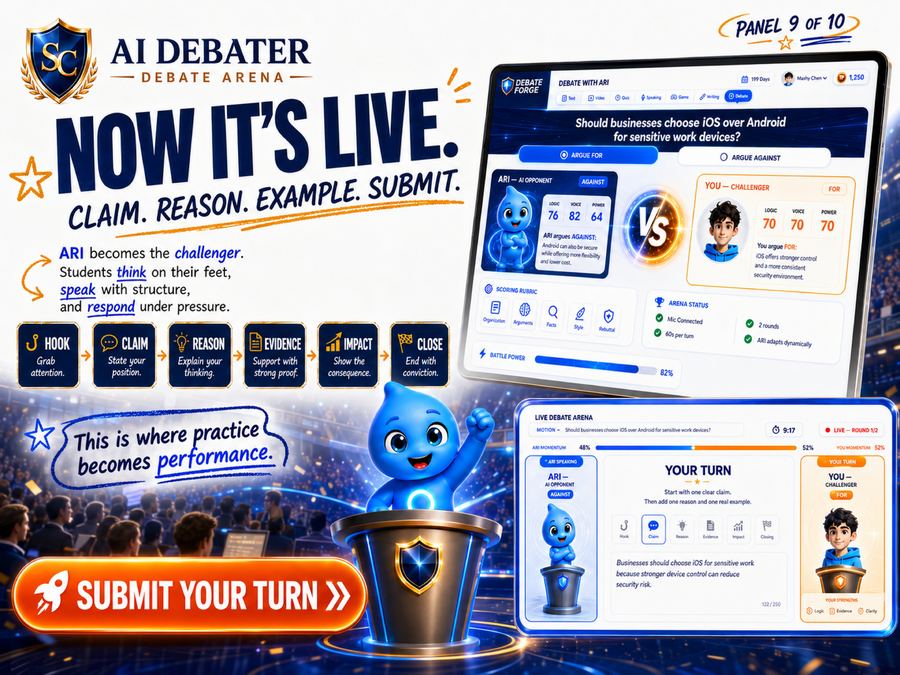 AI Debater panel 9