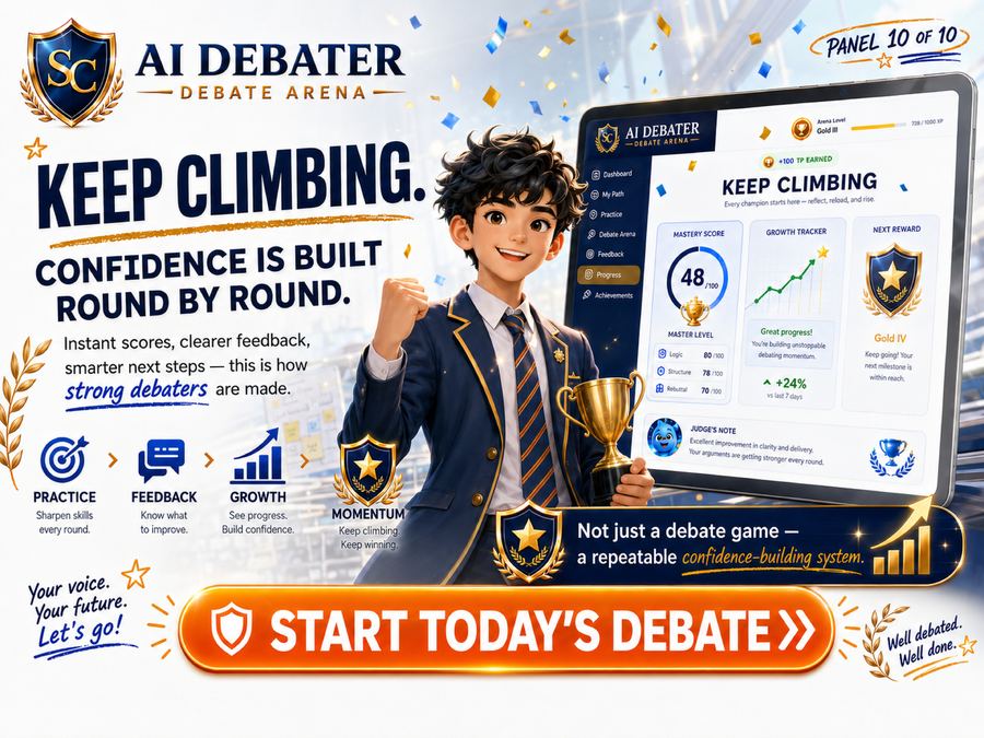 AI Debater panel 10